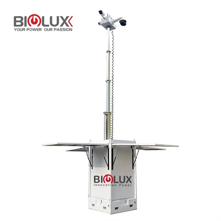 Quaderförmiger Überwachungsturm