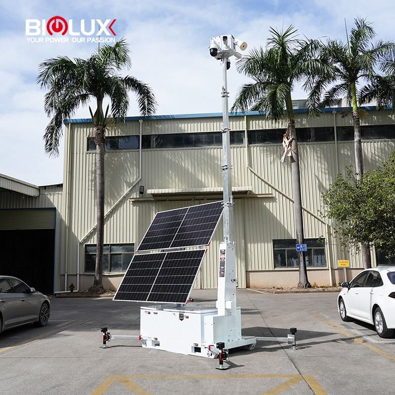 Hiskid Mobile Solar CCTV Tower suppliers