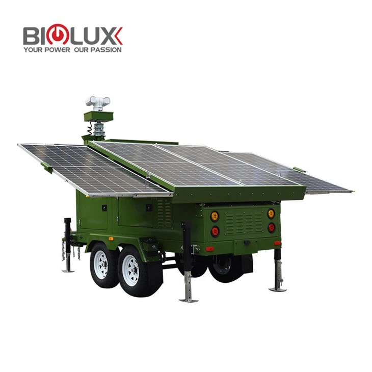 Militärischer Solarüberwachungsturm