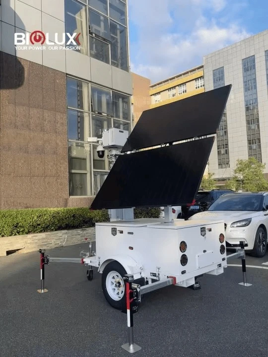 Off-grid Solar-powered Security Camera Trailer suppliers