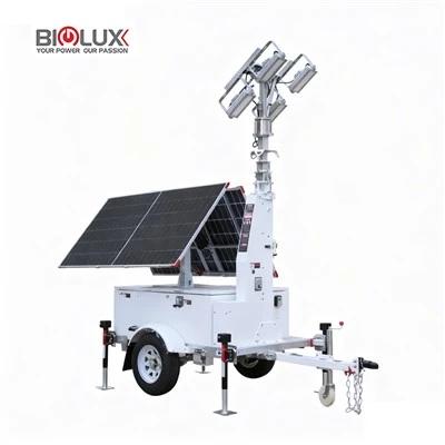 Hisolo Mobile Solar Light Tower
