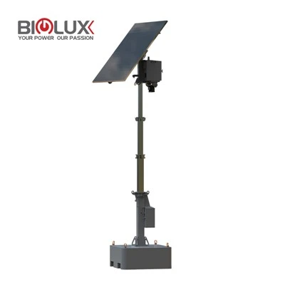 Tragbarer mobiler Solar -CCTV -Turm
