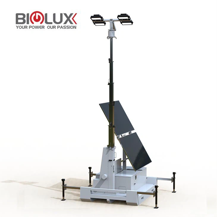 Skid Solarlichtturm