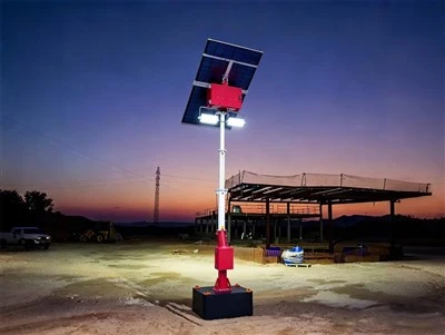 Umweltfreundlicher mobiler Solar-Leuchtanhänger mit schneller Einsatzbereitschaft