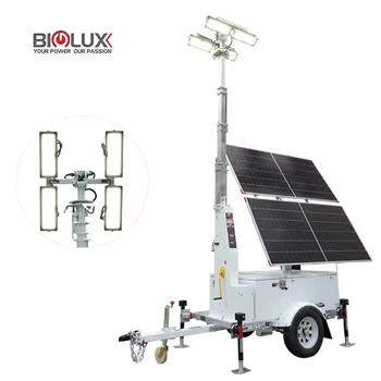 Solar-Leuchtanhänger für die Baustelle