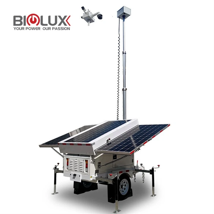 Solarstrom für Bauanhänger