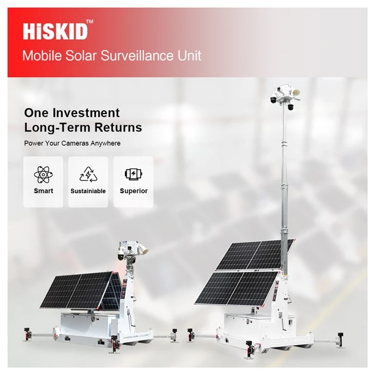 Starlink auf Solar-CCTV-Turm