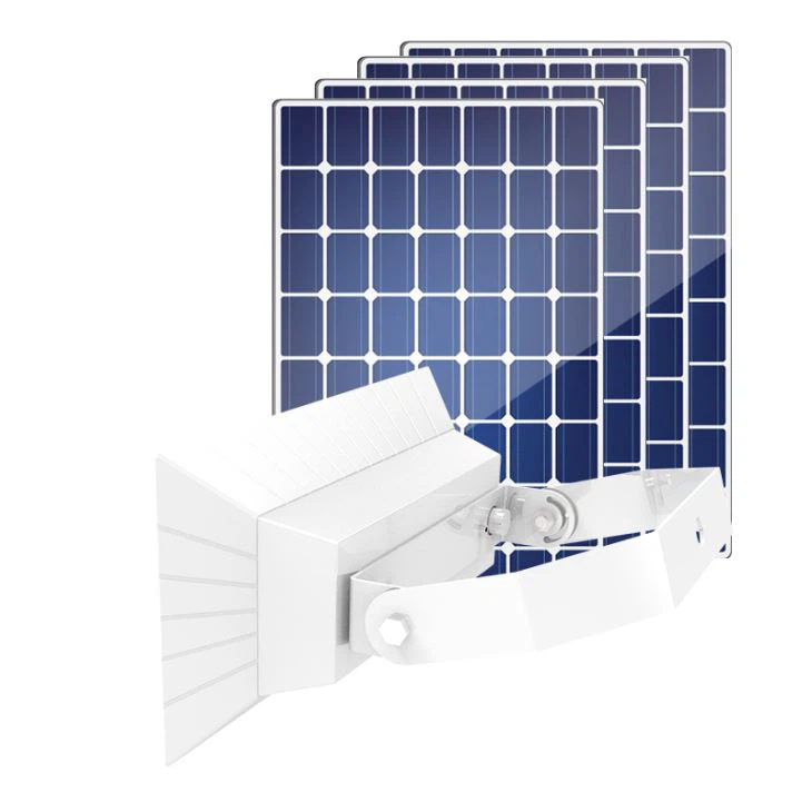 White Solar Flood Light