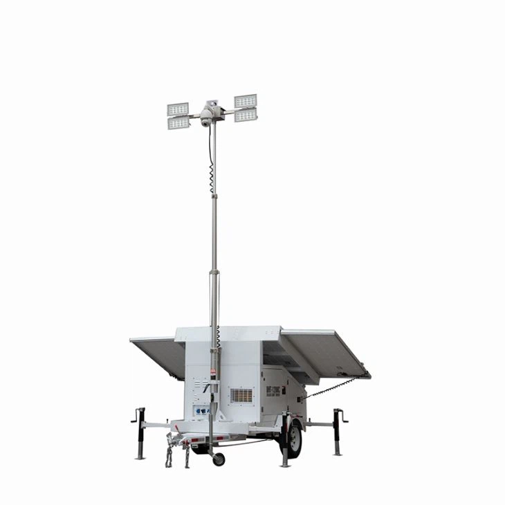 Hochleistungs-Lichtmasten 30ft Teleskopmast