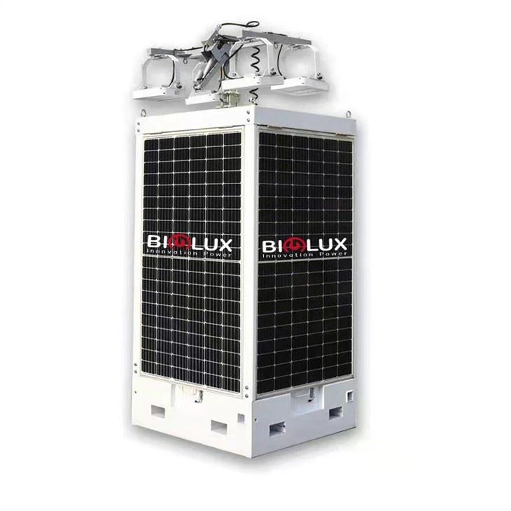 Cube Long Life Span Portable Mobile Solar Light Tower Cube Type