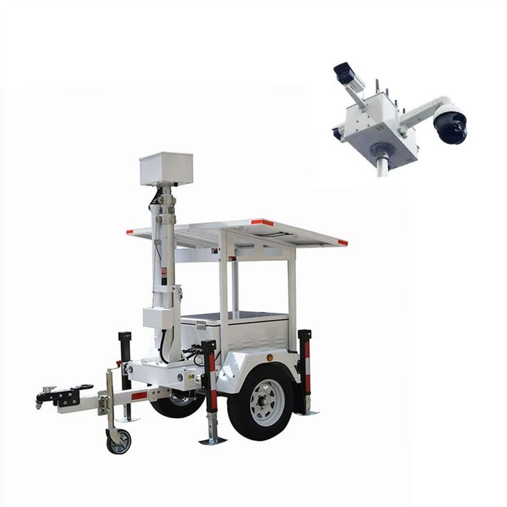 Hikvision Camera With Solar Trailer