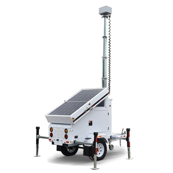 Maintenance Free Trailer Based Solar Powered Cameras