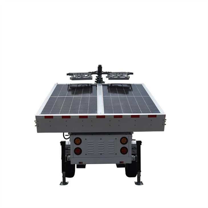 Mobile Tower Ligh Temporary Worksautomatic Lifting Mast
