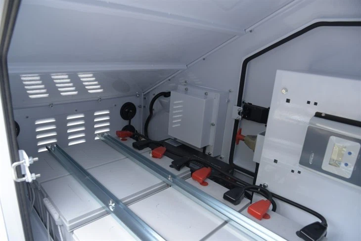 Stock Mobile Solar CCTV Tower