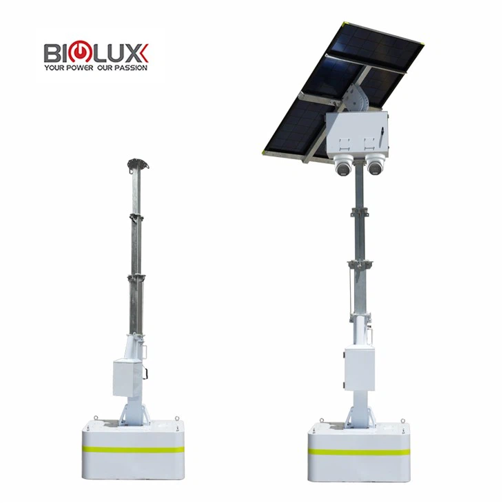 Portable Mobile Solar CCTV Tower suppliers